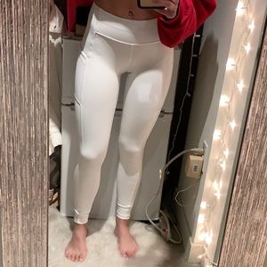White Lululemon Leggings